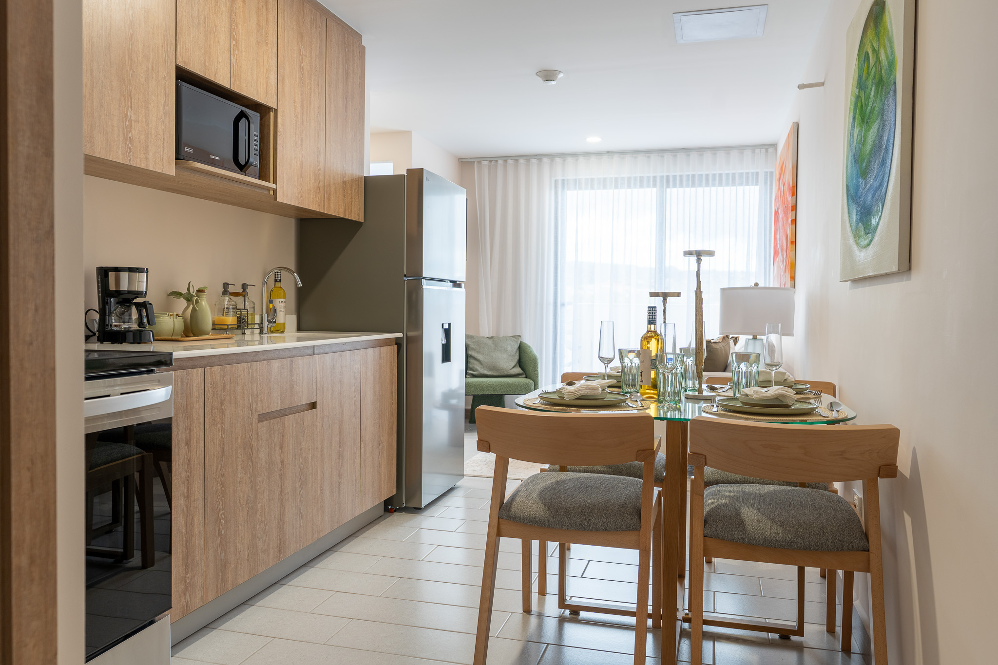 Cocina y comedor